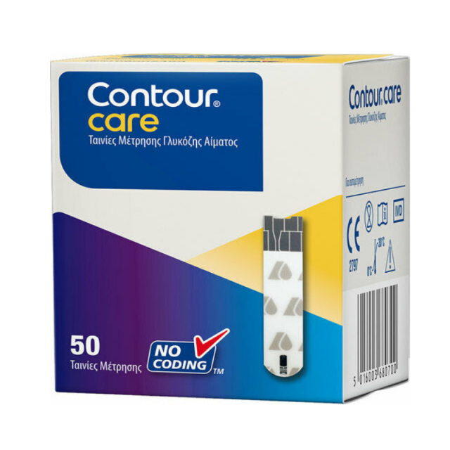 ASCENSIA CONTOUR CARE 50STRIPS